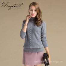 2017 New Arrival Loose Style Soft Women Pullover 100% Cashmere Sweaters With Best Sales